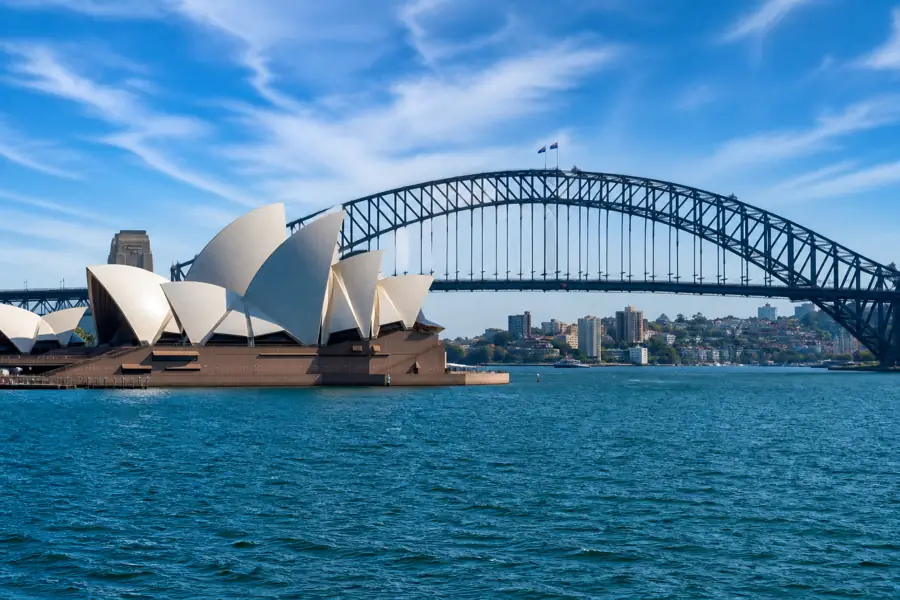 Sydney Opera House and Harbour Bridge