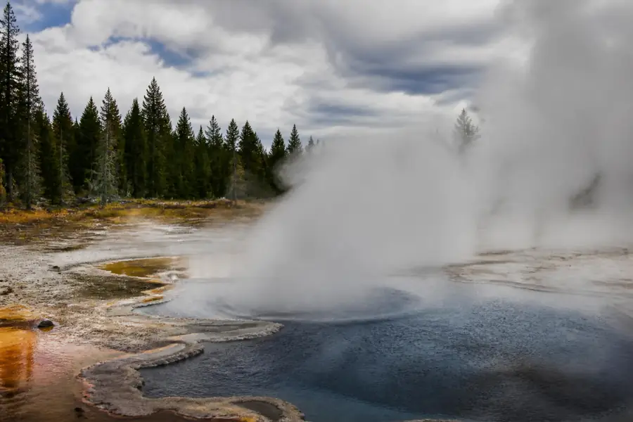 Yellowstone National Park geothermal landscape